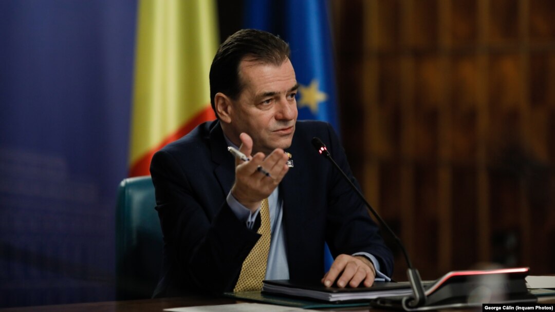 Premierul Ludovic Orban