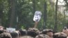 Iran - Iranian students protest to Mahmud Ahmadinejad’s speech in Teheran university, 08Oct2007