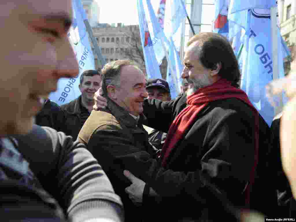 Obeležavanje 20. godišnjice martovskih demonstracija, 9. mart 2011