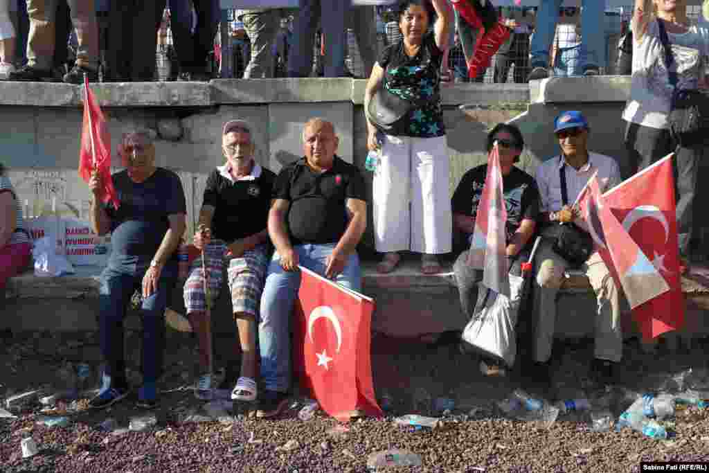 Istanbul, 24 iulie 2016: după miting&nbsp;