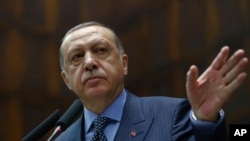 Turkish President Recep Tayyip Erdogan