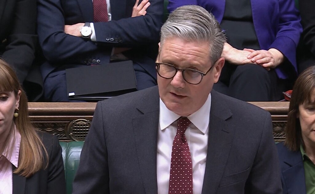 სტარმერი: პარლამენტში კენჭისყრის გარეშე უკრაინაში ჯარები არ გაიგზავნება