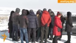 Протест жителей Айтея