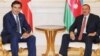 Ադրբեջանի եւ Վրաստանի նախագահների Բաքվում կայացած հանդիպումներից մեկը, արխիվ