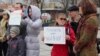 У Житомирі триває акція на підтримку Надії Савченко