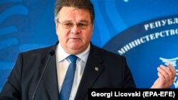 Ministrul de externe al Lituaniei, Linas Linkevicius