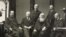Члены Совета Императорского исторического музея. Начало 1900 годов. Слева направо сидят:А.И.Станкевич, А.В.Орешников, И.Е.Забелин, Н.С.Щербатов. Стоят: В.И.Сизов, В.Н.Щепкин. Традиции, заложенные основателями музея, живы и поныне