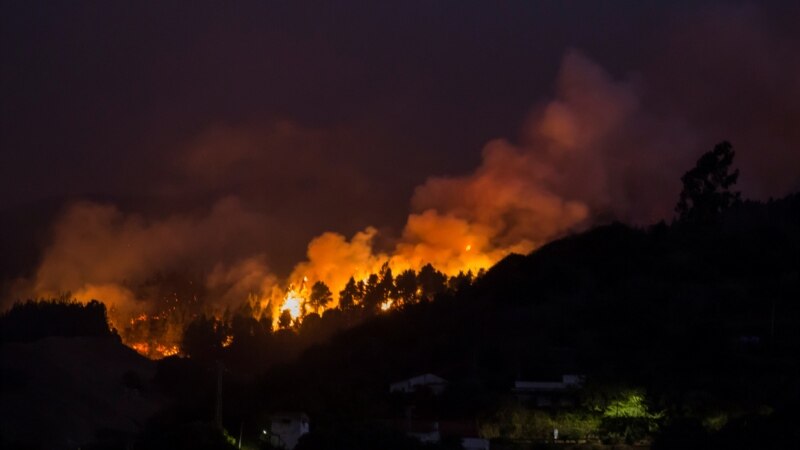 Во изминатите 24 часа 56 шумски пожари во Грција, двајца уапсени за подметнување