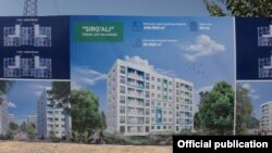 Сергелида қуриладиган уйлар режаси.Сурат Тошкент шаҳар ҳокимлиги расмий сайтидан олинди.