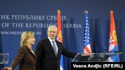 Hillary Clinton i Boris Tadić u Beogradu, 12. oktobar 2010