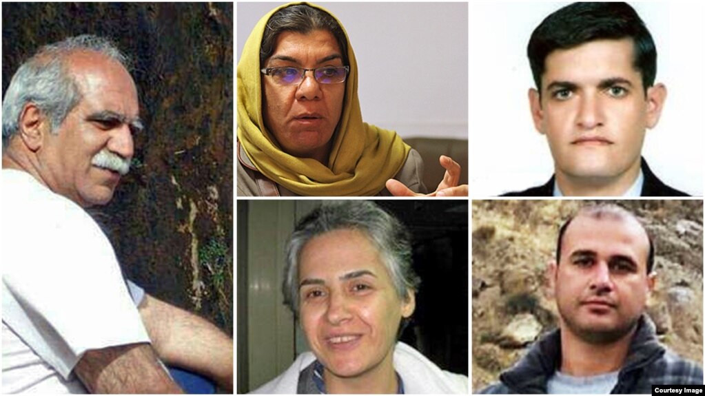 Iran -- Five Iranian Labor activists who've been arrested among 12 people on April 26, 2019.
