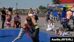 Омскиның яшь көрәшчеләре