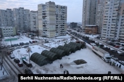 Пункты обогрева для жителей столицы, пострадавших от российских обстрелов. Киев, январь 2026 года