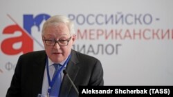 Заместитель министра иностранных дел России Сергей Рябков. Псков, 30 мая 2017 года.