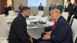 Президент України Володимир Зеленський та президент США Дональд Трамп, Ев’ян-ле-Бен, Франція, 16 червня 2026 року