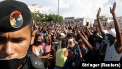 Против диктатуры. Протесты на Кубе