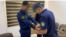 Маңғыстау облысындағы қайғылы оқиғадан кейін полицияның әскери қызметкерлерді ұстаған сәті. 25 қыркүйек 2026 жыл. ІІМ видеосынан скриншот.