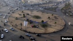 Pamje e Sheshit Tahrir në Kajro të Egjiptit