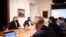 Orbán Viktor miniszterelnök járványügyi szakemberekkel egyeztet a Karmelita kolostorban 2020. december 3-án