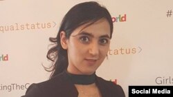 د افغانستان د فوټبال د ښځينه ټيم پخوانۍ مديره خالده پوپل