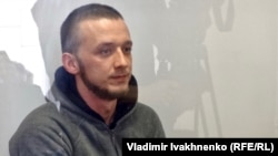 Максим Одинцов, осужденный в Киеве по обвинению в дезертирстве 
