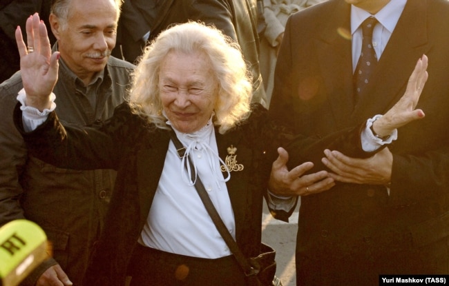 85-летняя Марина Антоновна Деникина-Грэй, 2005 год