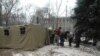 У Донецьку чорнобильці протестують у наметах