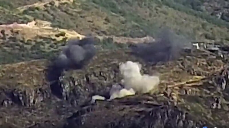 Минобороны Армении сообщило о подбитом азербайджанском танке и уничтоженных огневых позициях 