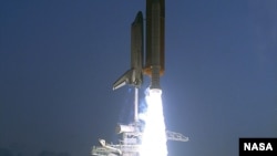 Запуск касьмічнага шатла Endeavours 7 траўня 1992