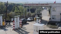 КПП «Баграташен» на армяно-грузинской границе (архив)
