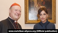 Mehriban Əliyeva Vatikanda görüşlər keçirir- [fotolar]