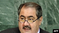 Iraq's Foreign Minister Hoshyar Zebari