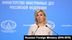 Official representative of the Russian Foreign Ministry Maria Zakharova (file photo)