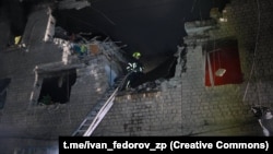 Атака спричинила кілька пожеж у місті