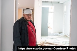 Микола Воробйов після російської атаки по Запоріжжю 7 листопада 2024 року