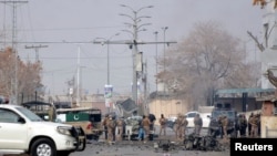 سربازان اردوی پاکستان پس از حملات شبه‌نظامیان در کویته، در محل تجمع کردند