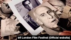 Портреты бывшего шаха Ирана Мохаммеда Резы Пехлеви и бывшего премьер-министра Мохаммеда Мосаддыка. Кадр из документального фильма о свержении Мосаддыка в 1953 году