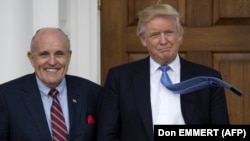 Rudy Giuliani i Donald Trump