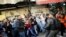 Israeli border policemen and Palestinians scuffle after Friday prayers in Jerusalem's Old City, December 8, 2017