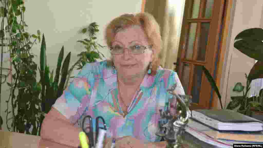 Maria Jechiu, directoarea Centrului de plasament pentru copii de vârstă fragedă din Chișinău.