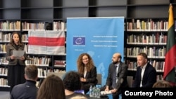 Прэзэнтацыя сайту ў Інфармацыйным пункце Рады Эўропы для беларусаў. Вільня, 12 кастрычніка 2026