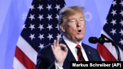 Американскиот претседател Доналд Трамп