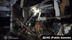 На Чарнігаўшчыне дрон ударыў па фэрмэрскай гаспадарцы, 22 сакавіка 2026