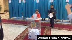 جریان رأیدهی در انتخابات ریاست جمهوری قزاقستان. June 09 2019