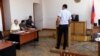 Armenia -- Opposition activist Gevorg Safarian stands trial in Yerevan, 13July2016