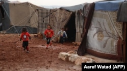 Лагерь в Сирии, архивное фото