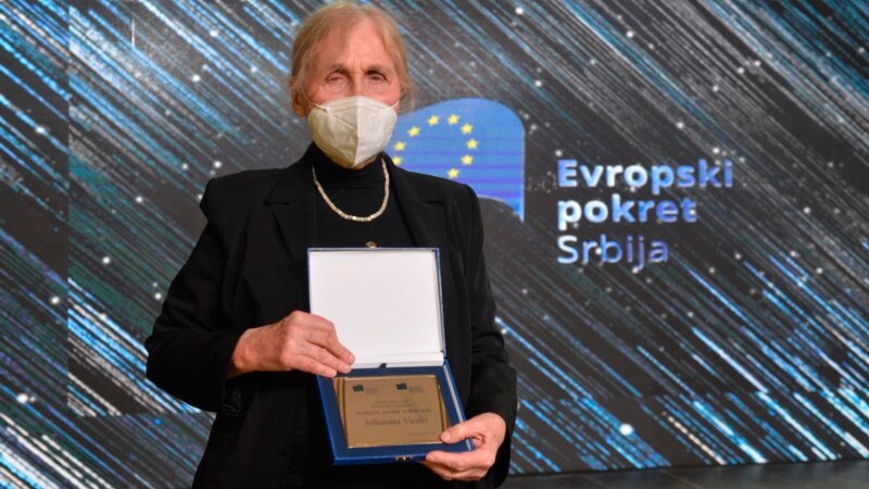 Jelisaveta Vasilić dobitnica nagrade 'Doprinos godine Evropi'
