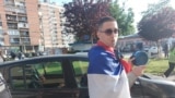 Serbia - Niš - Protest of citizens who oppose the rally organized by Serbian Progressive Party in NIš - May 17 2025
