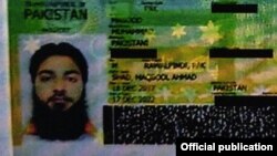 A passport photo of Muhammad Masood 