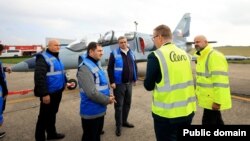 Պաշտպանության նախարար Սուրեն Պապիկյանը չեխական Aero Vodochody ռազմարդյունաբերական ընկերությունում, 20-ը հոկտեմբերի, 2026 թ. 